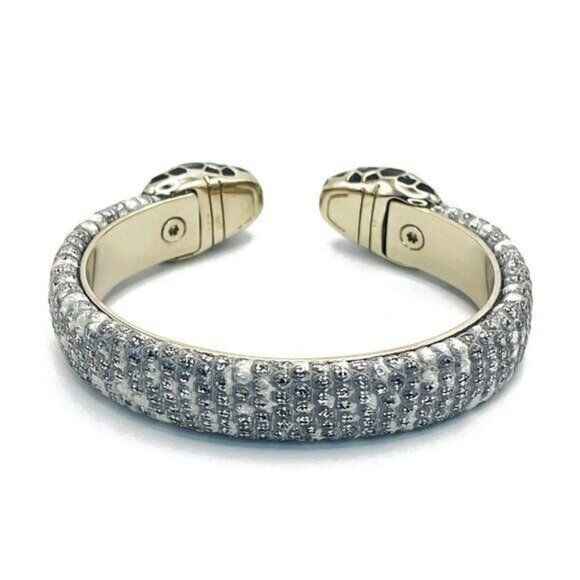 BVLGARI Bulgari Serpenti Forever Open Cuff Bangle Bracelet Snake Serpent Head - Picture 2 of 7